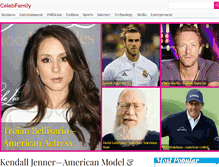 Tablet Screenshot of celebfamily.com